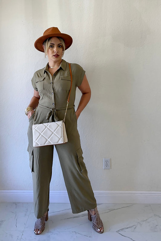 Olive Jumpsuit