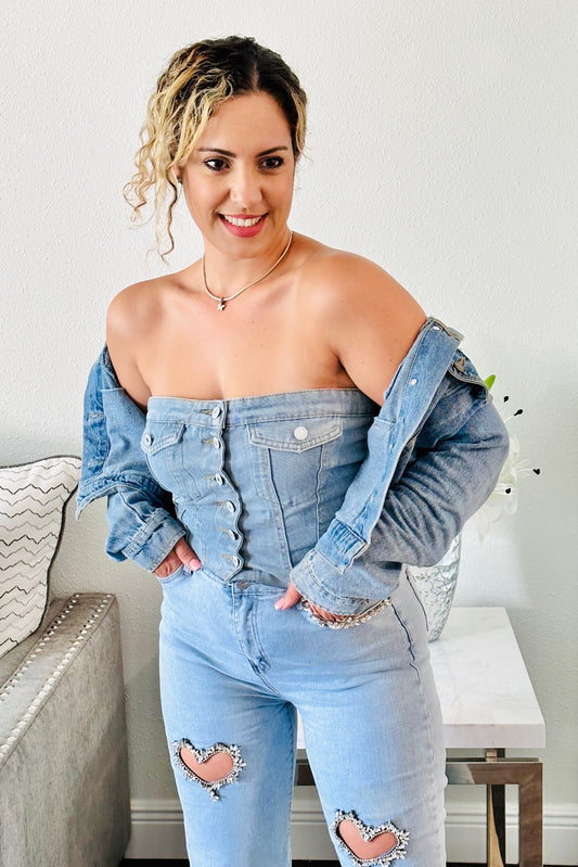 Jesi Denim Top