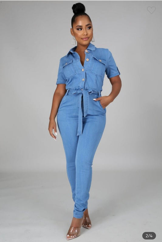 Denim Jumpsuit